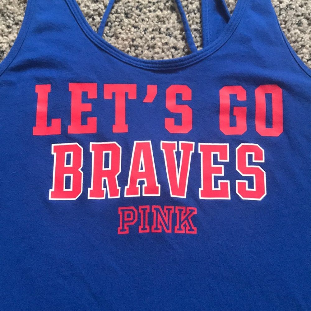 PINK Victoria’s Secret MLB Braves Tank